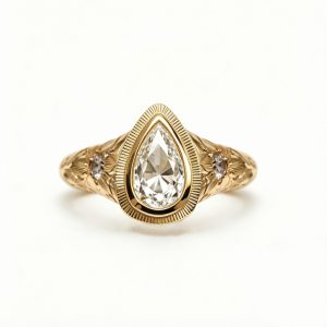 S925 Sterling Silver Moissanite Wedding Ring